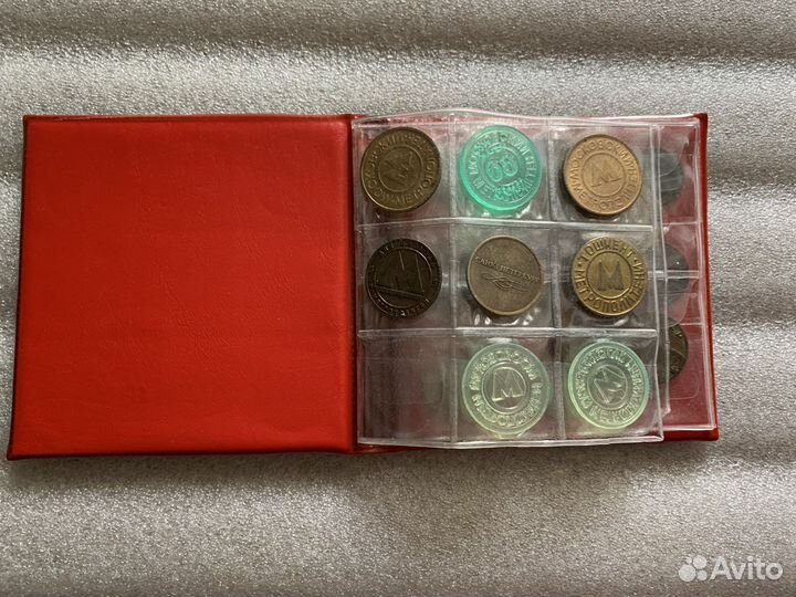 Жетоны метро/таксафон советского периода