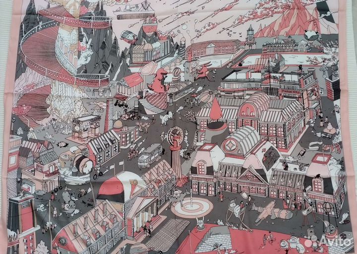 Платок женский шелковый