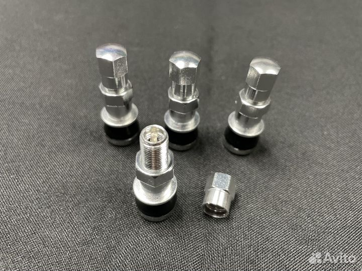 Металлические ниппеля (комплект) Хром