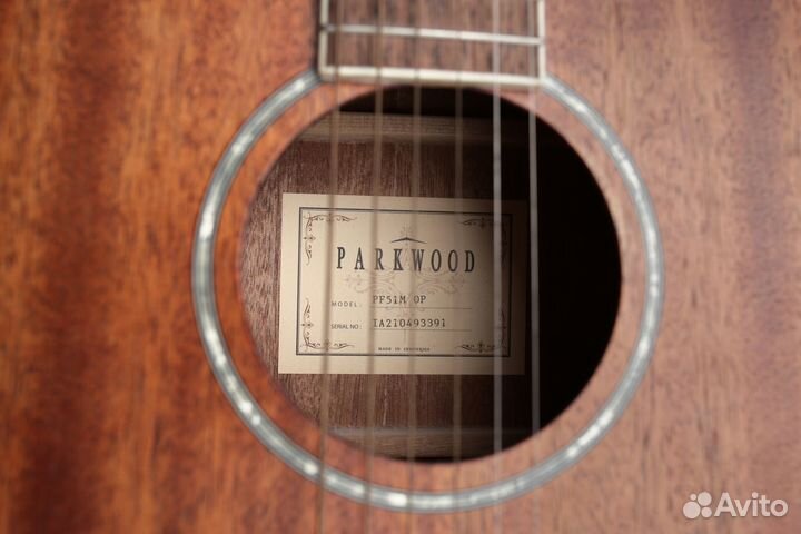 Акустическая гитара parkwood