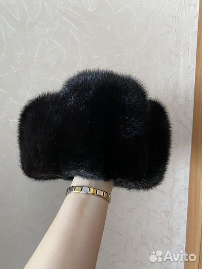 Шапка мужская из норки