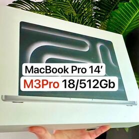 MacBook Pro 14.2’ M3Pro 18/512Gb серебро