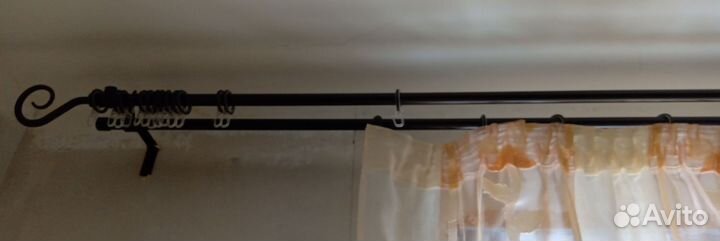 Карниз двухрядный б/у