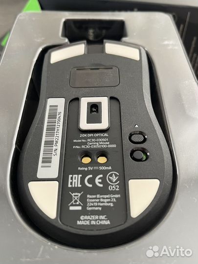 Игровая мышь razer viper ultimate (новая)