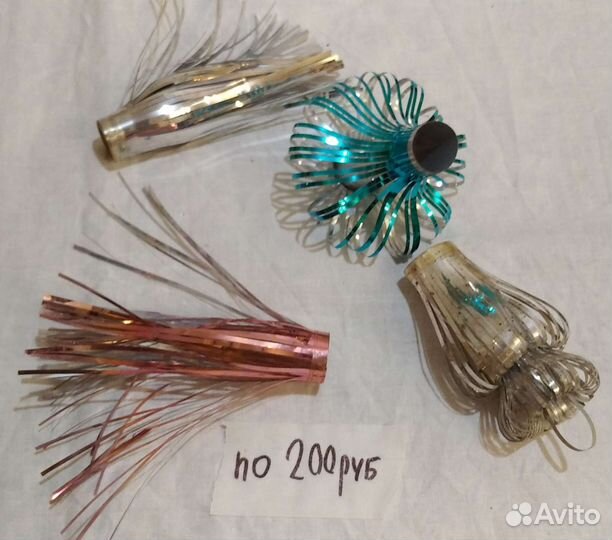 Интересные игрушки на ёлку СССР