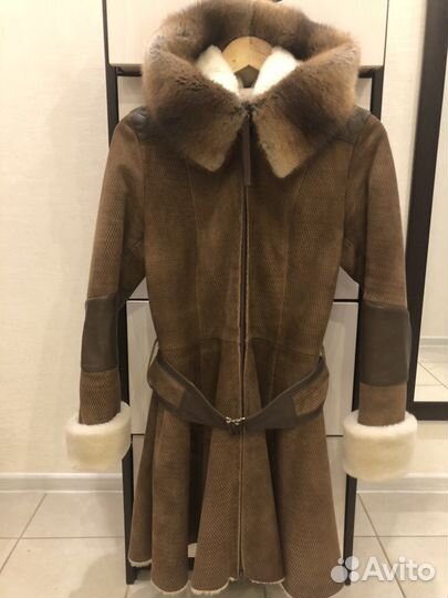Дубленка натуральная кожа/мех