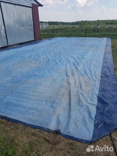 Тент прорезиненный