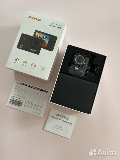 Экшн-камера digma dicam 400
