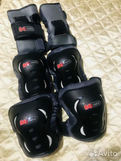 Защита ролики на колени,локти, ладони до 50 кг