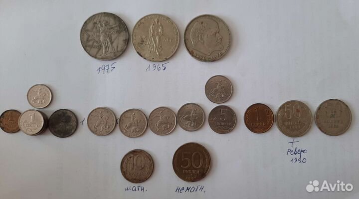Монеты СССР россии