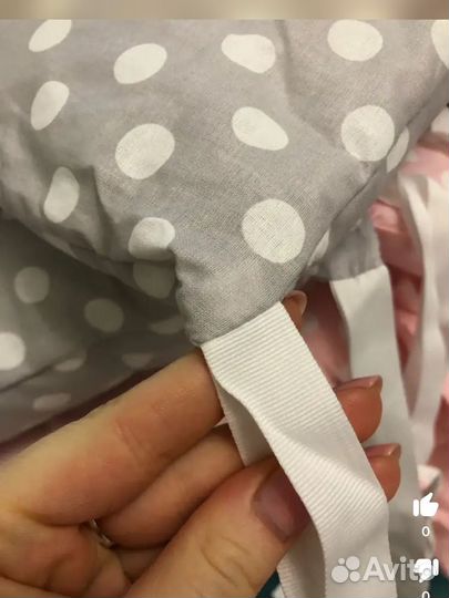 Бортики в детскую кроватку бу