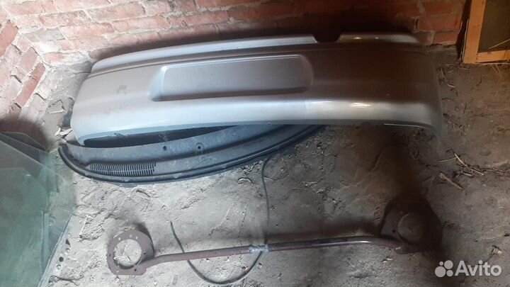 Задний бампер ваз 2112