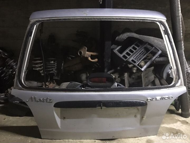 Крышка багажника Daewoo Matiz битая слегка