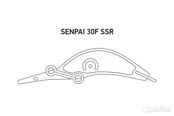 Воблер LureMax senpai 30F SSR-107 1,8г