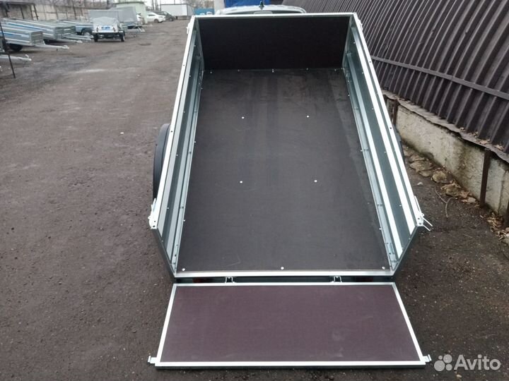 Прицеп Кремень31 Бизнес 2х1.3х0.5 рессора Волга