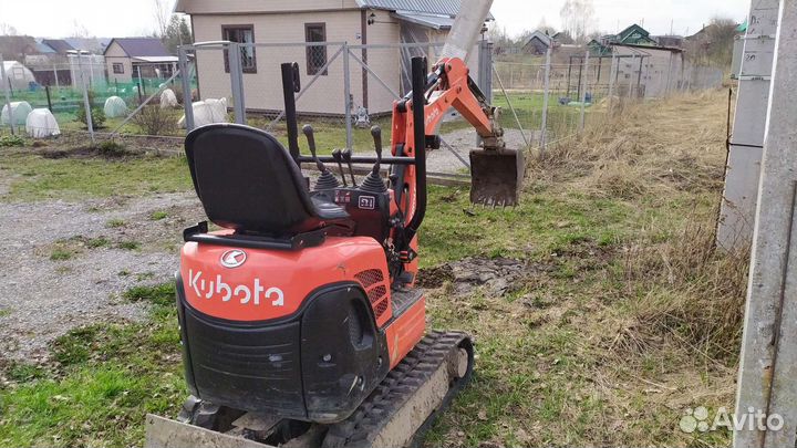 Услуги миниэкскаватора