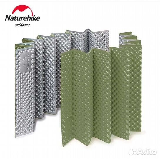 Туристический коврик каремат Naturehike складной
