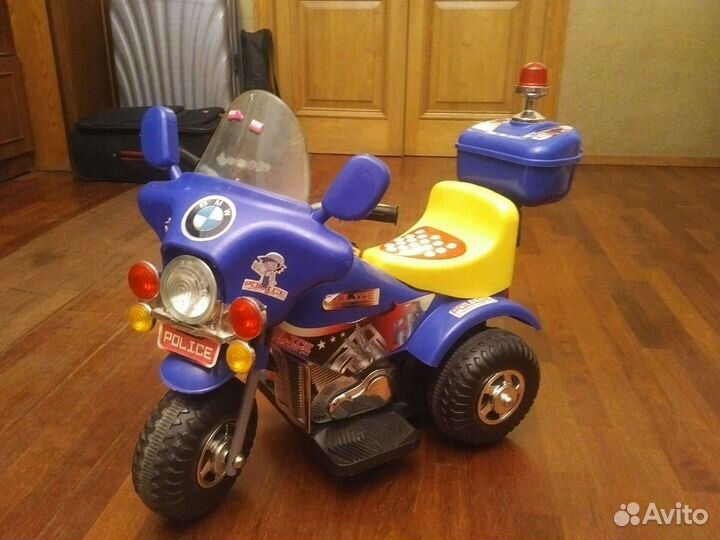Детский мотоцикл на аккумуляторе