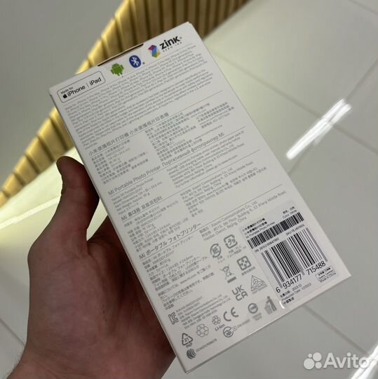 Карманный принтер xiaomi mijia