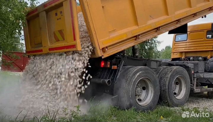 Щебень с карьера