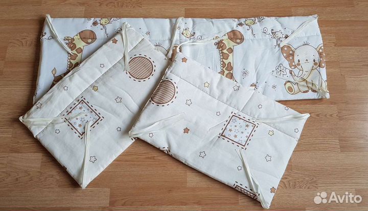 Бортики в детскую кроватку 