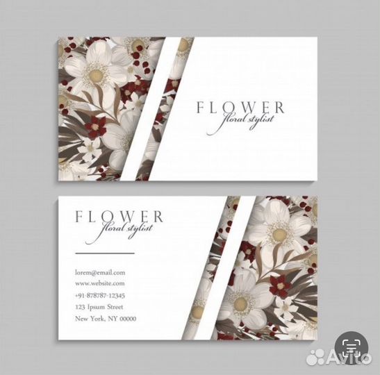 Печать визиток, листовок, брошюр