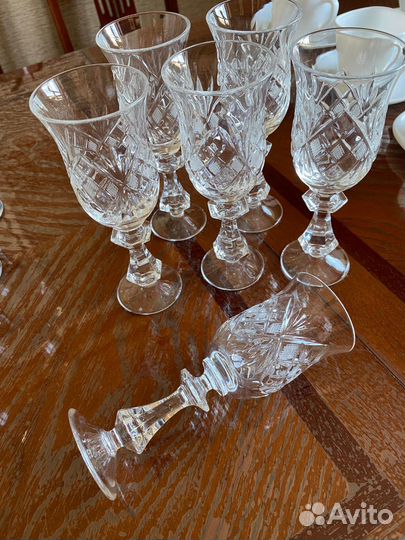 Хрустальные фужеры
