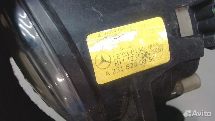 Фара противотуманная Mercedes B W245, 2008