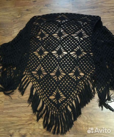 Шаль ручная работа