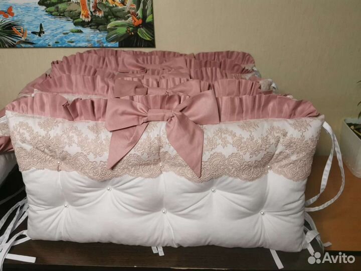 Бортики в детскую кроватку