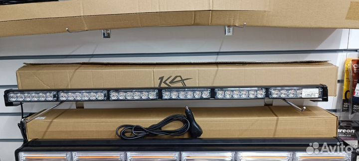 Мигалка Желтая односторонняя 94см