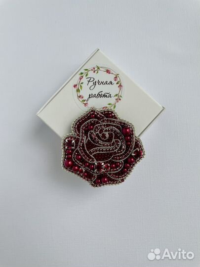 Брошь ручной работы