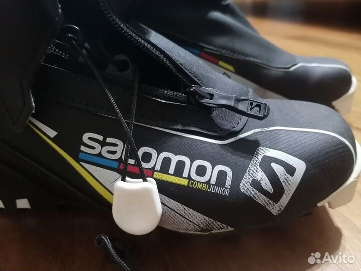 Лыжные ботинки salomon combi junior sns