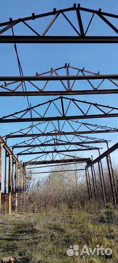 Ангар Каркас ангара с кран-балкой