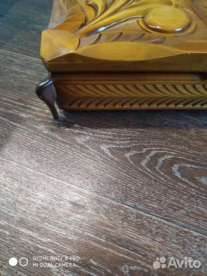 Набор шампуров в деревянной коробке