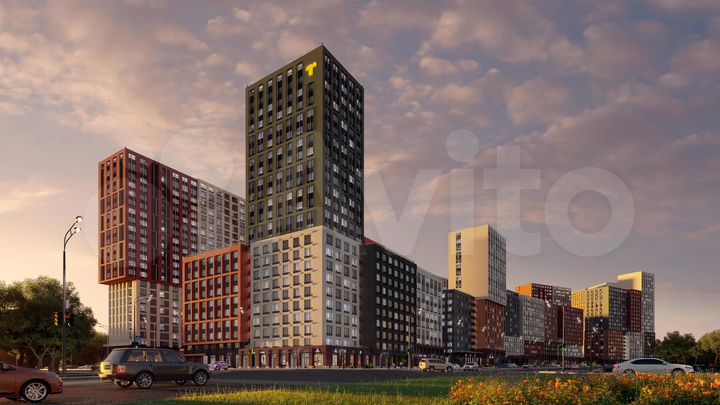 3-к. квартира, 59 м², 9/19 эт.