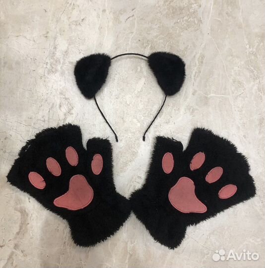 Перчатки кошачьи лапки
