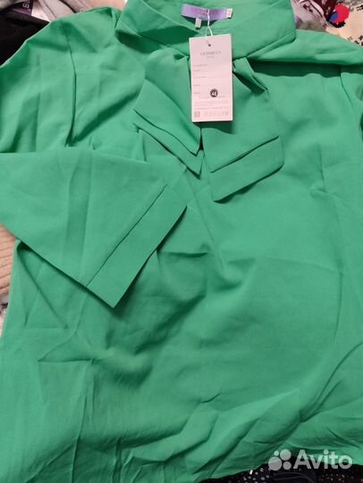 Блузка шивон со стрейчем