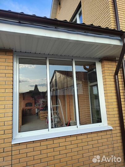 Раздвижные алюминиевые окна