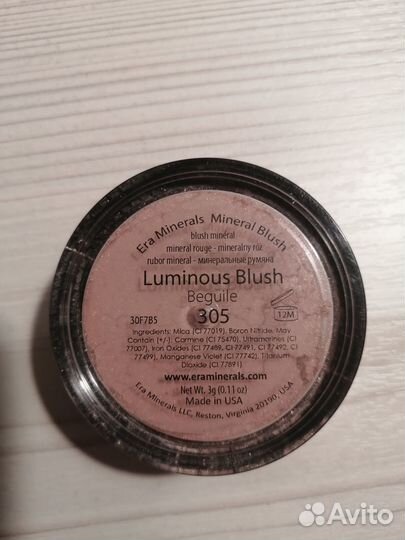 Era minerals румяна