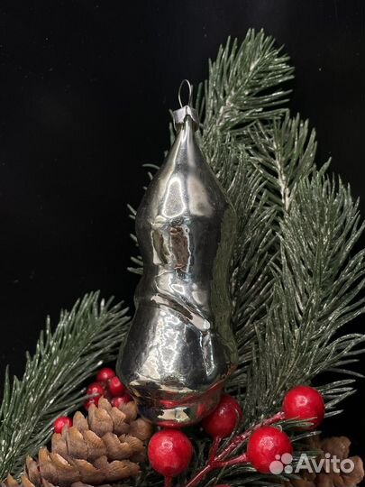 Елочная игрушка агитация солдат СССР (сзр)