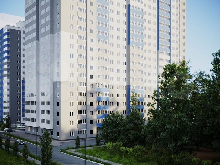 Квартира-студия, 19,6 м², 3/25 эт.