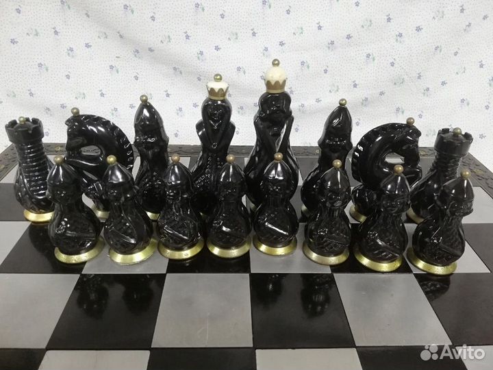 Шахматы тяжелые СССР карболит(редкость )