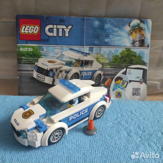 Lego City полицейский автомобиль