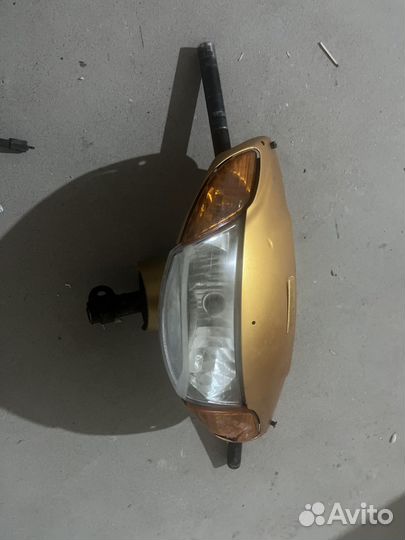 Руль и приборка на yamaha jog sa16j