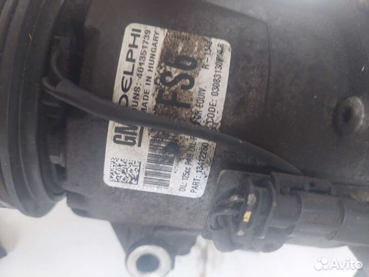 Компрессор кондиционера opel astra j 1.4