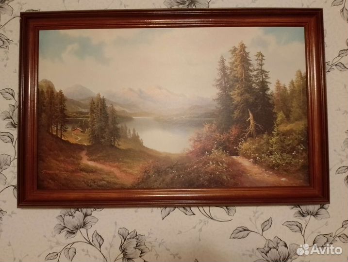 Картина маслом на холсте пейзаж