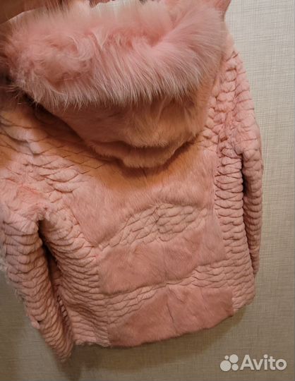 Шубка кролик новая 42-44 размер