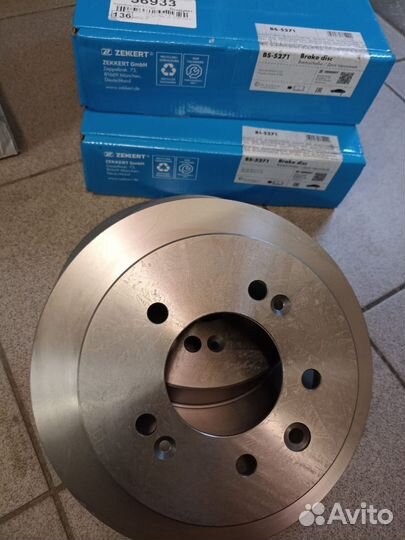 Диск тормозной задний Hyundai sonata YF