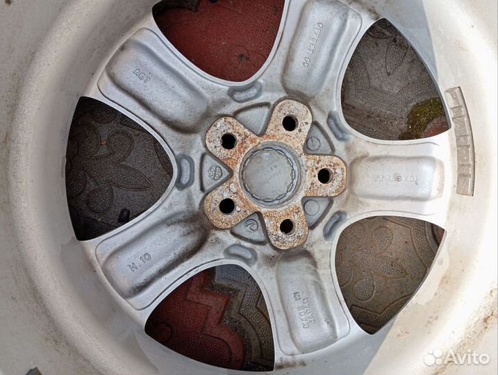 Колёса в сборе на Субару зимние